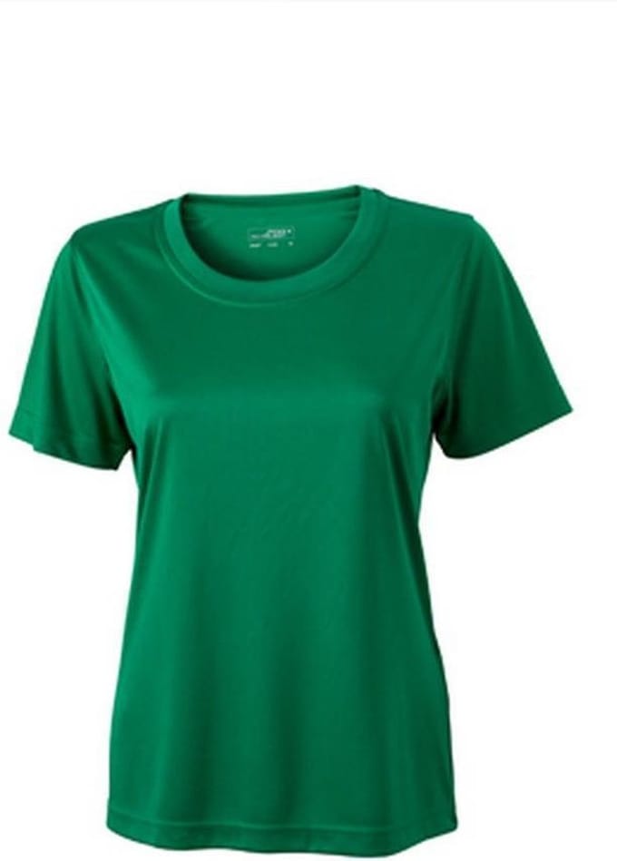James and Nicholson Vrouwen/dames Actieve Tee (Groen)