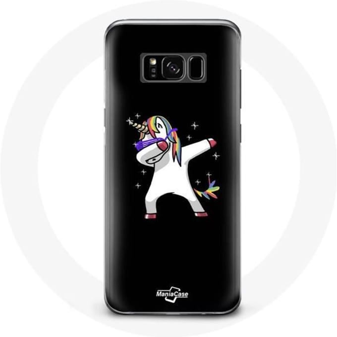 Coque pour Samsung Galaxy S8 plus Dab unicorn licorne