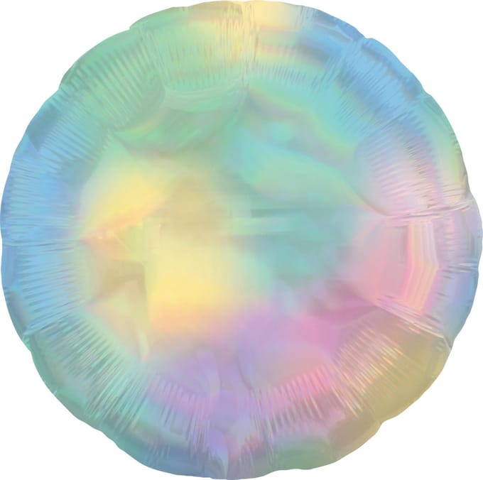 Amscan Folieballon Pastel Cirkel 43 Cm Regenboog
