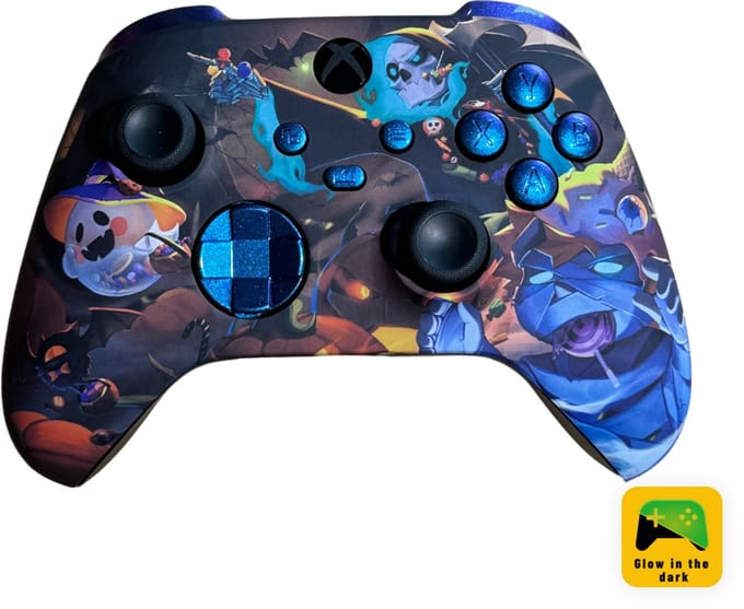 Clever Custom Halloween Controller (Xbox compatibel)