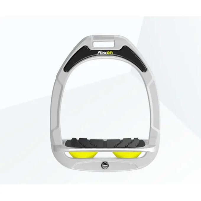 Ingezette Grip Wit/Grijs/Geel Flex-On Green Composite