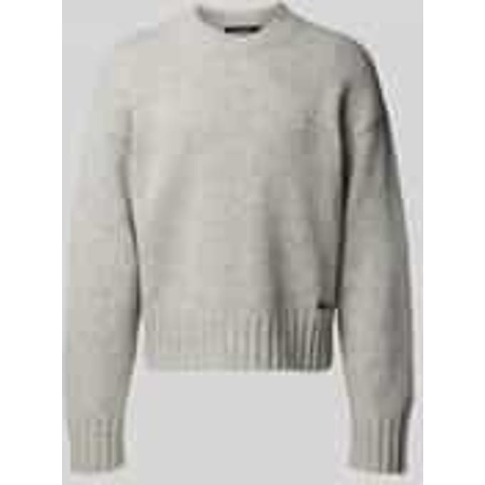 Pullover met labeldetail