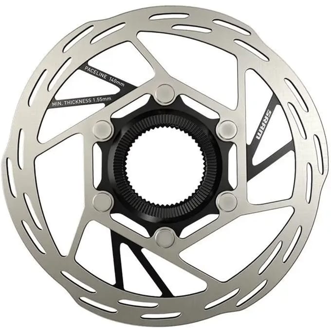 Sram Paceline Centerlock Remschijf Zilver 140 mm