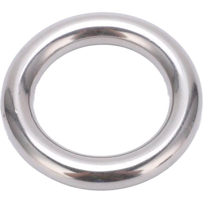 Joint torique soudé en acier inoxydable pour hamacs et sacs de plongée, 10 x 50 mm 10*40mm gray