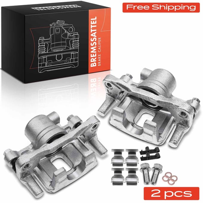 Frankberg 2x Remklauw Achter voor Mitsubishi Lancer VII Outlander I