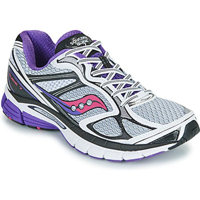 Saucony Guide 7 Sneakers Dames - Wit - Maat 36 - Mesh/Synthetisch