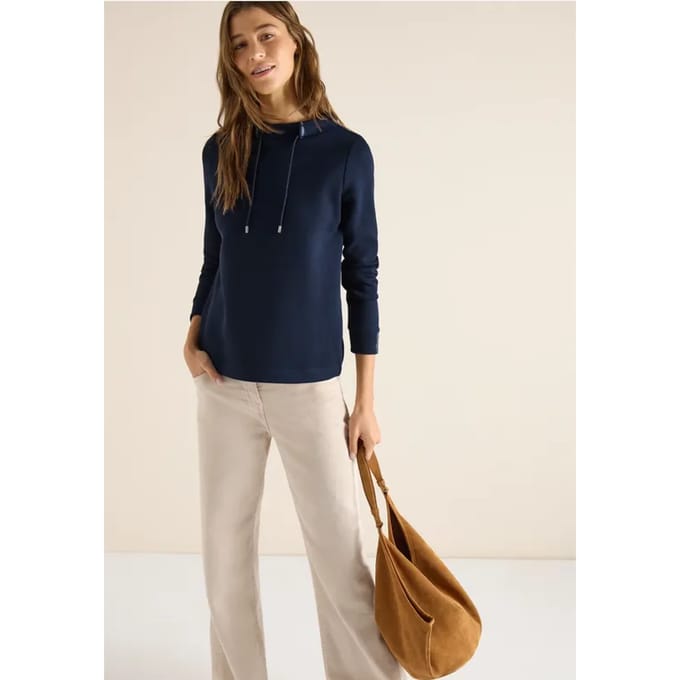 Shirt met banddetail