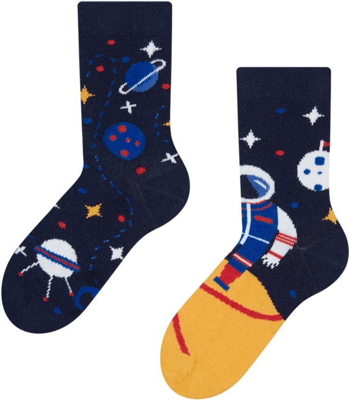 Dedoles Mismatched Kinderen Sokken - Astronaut - Maat 27-30