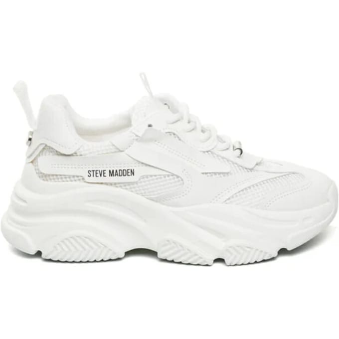 Steve Madden Possession Sneakers - Dames - Wit - Maat 36