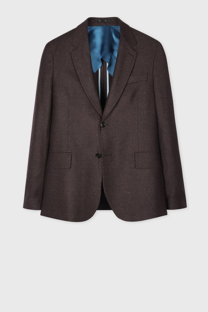 Paul Smith 2 Button Jacket Chocolate Taglia: 52 | Giacche leggere Outlet | Uomo | Marrone