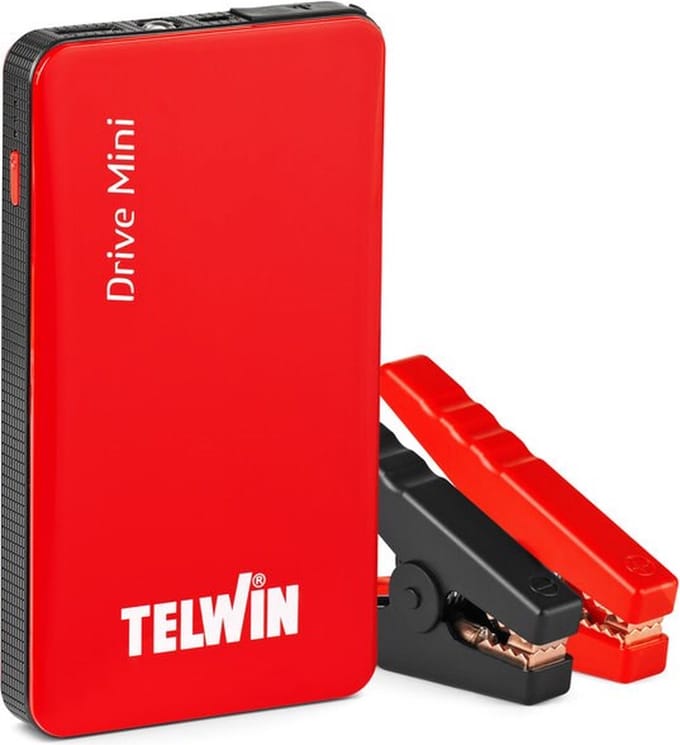 Telwin Drive Mini multifunctionele starter, powerbank 12 Volt, 829563