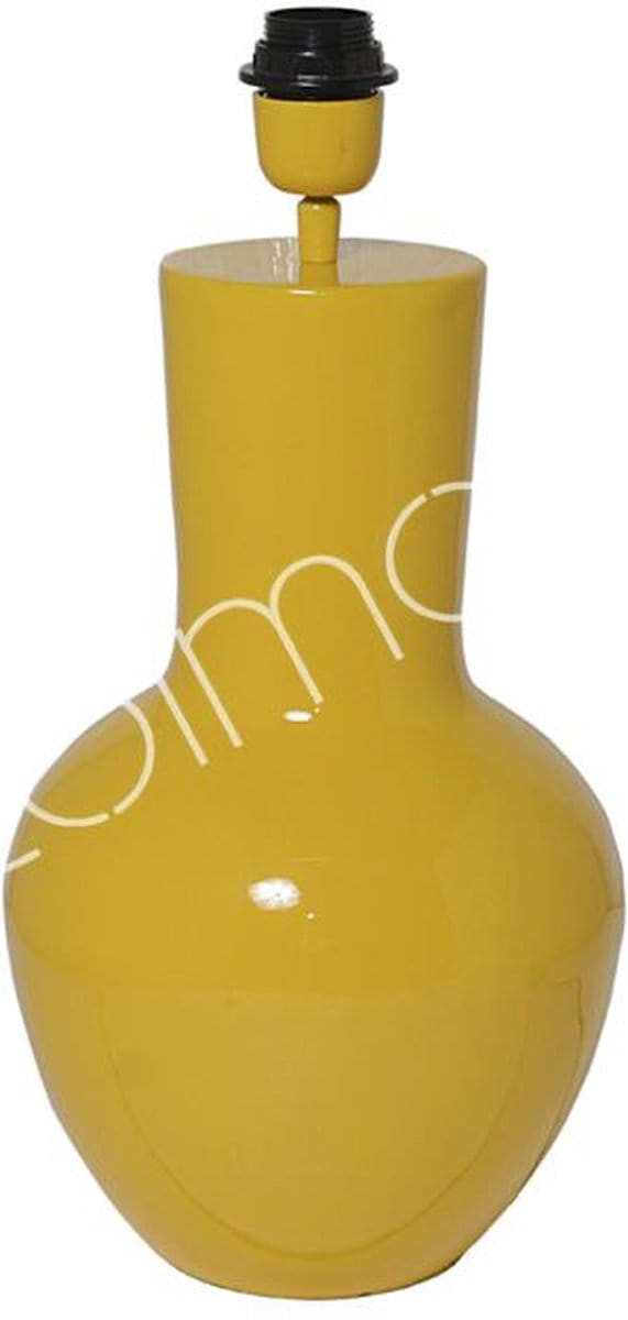 Colmore by Diga Tafellamp zonneschijn geel emaille IR 25x25x48