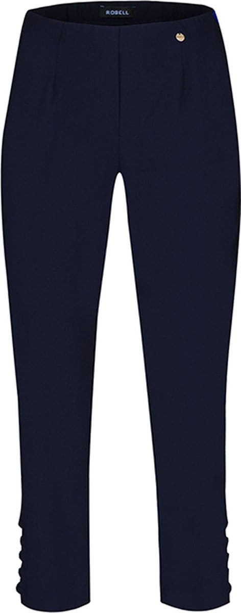 Robell Lena09 Dames Comfort Stretch 7/8 Pantalon - Marine - Maat42