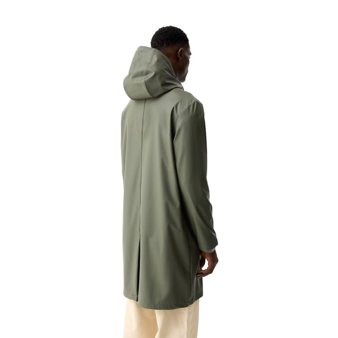 Hunter Andrea PU Regenjas Unisex Volwassenen Groene Regenjas