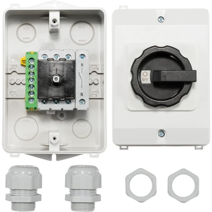 Sontheimer 40A 4-Pool PV DC Schakelaar IP65 - AE-A551279