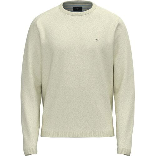 Fynch-Hatton Trui O-Neck Light Air Cotton New Off White / male