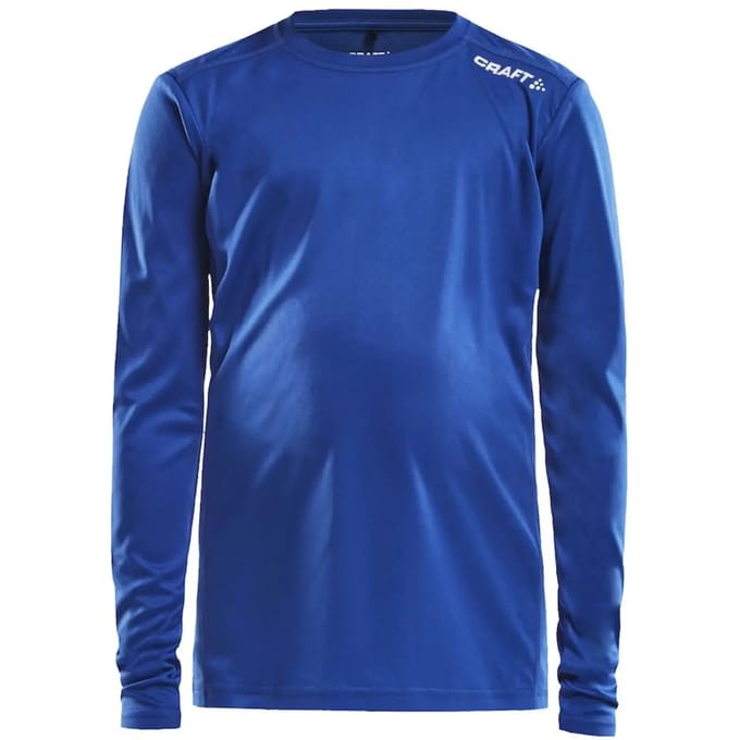 Craft Rush Running Longsleeve Kinderen - Royal | Maat: 122/128