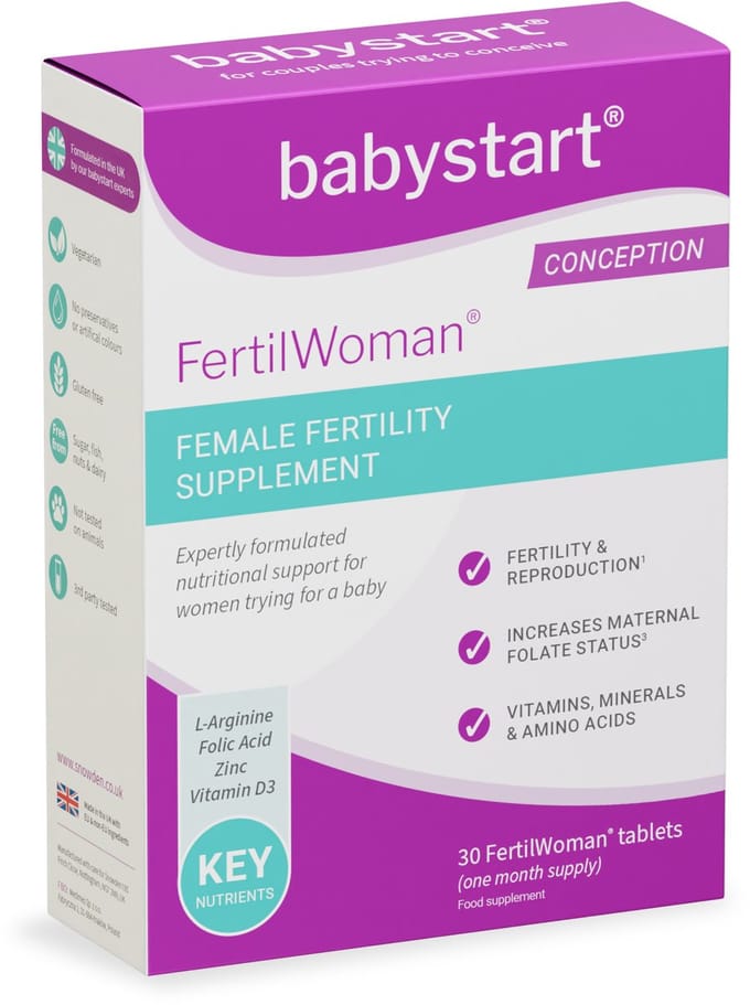 FertilWoman® – vruchtbaarheid supplement vrouw - 30 tabletten