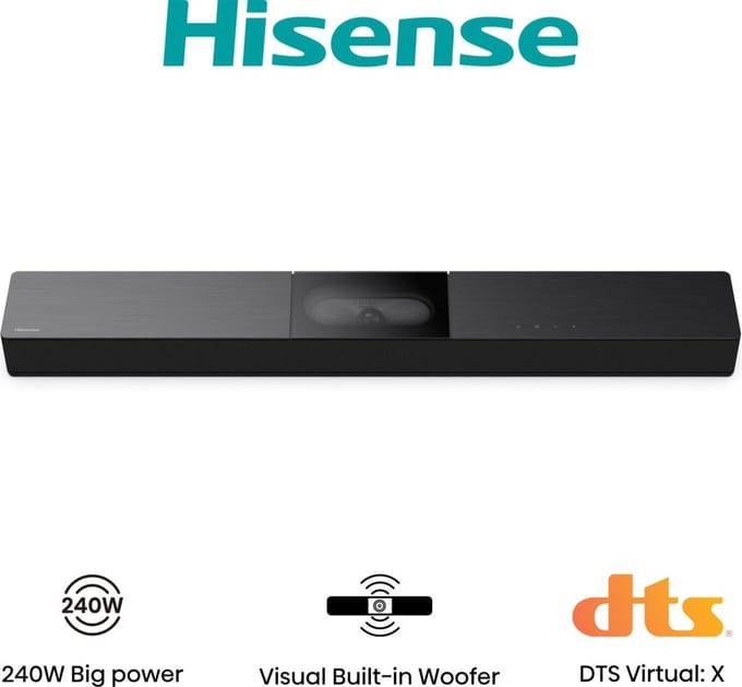 Hisense HS2000 - sound bar system - for TV - wireless