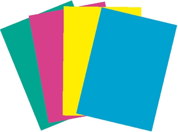 Glossy cardboard 250gr. - A4 - rood