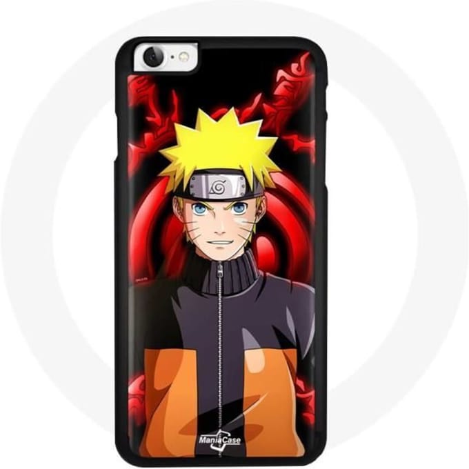 Coque - Naruto - Iphone 7 - Souple - Noir - Anime