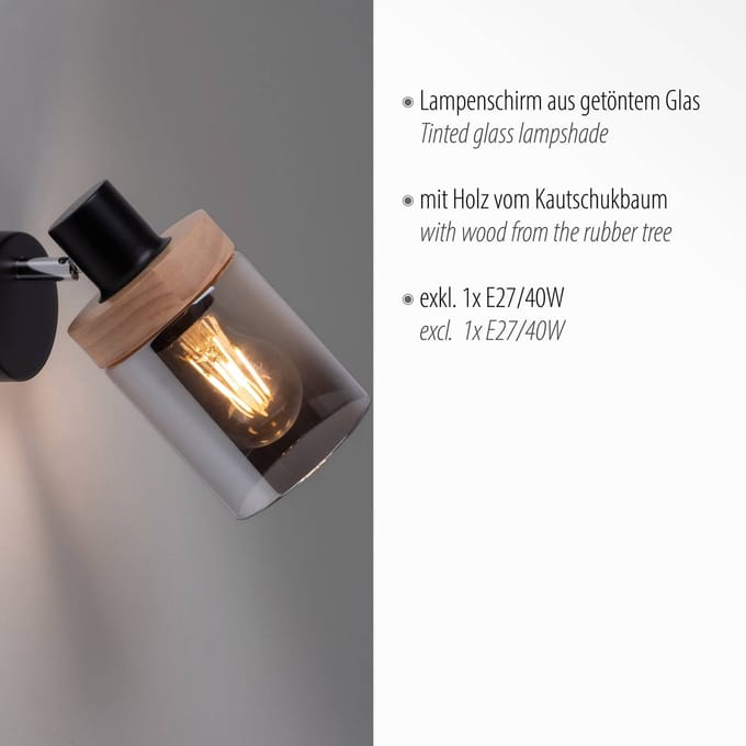 JUST LIGHT. GmbH Wandlamp Pasqual