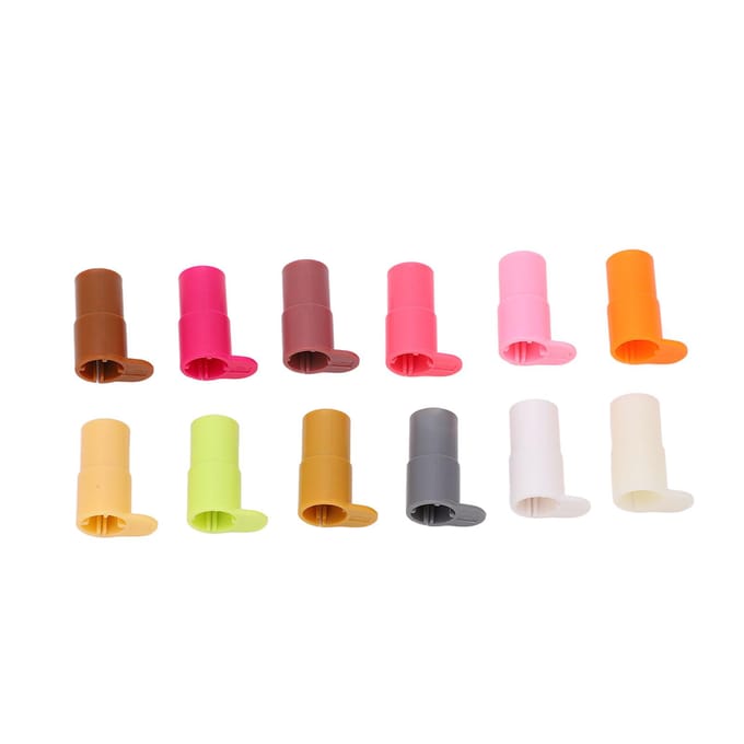 12 STUKS Pen Adapter ABS Plastic Snijpen Adapter Vervanging voor Cricut Snijmachine white