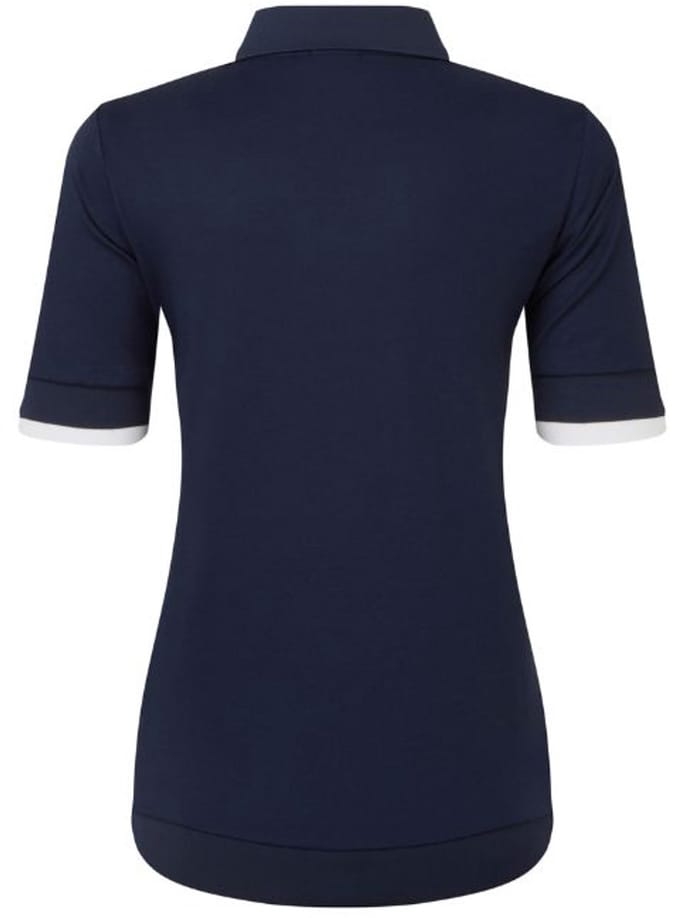 Footjoy Texture Knit Dames Polo Shirt Navy