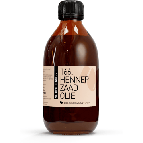 Natural Heroes Hennepzaadolie (Biologisch & Koudgeperst) - 300 ml
