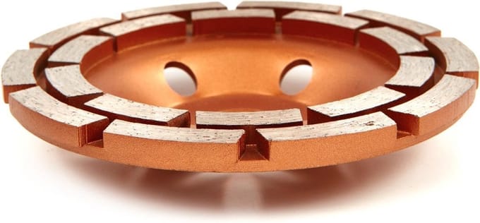 115 mm Diamant Komschijf met Dubbele Rij