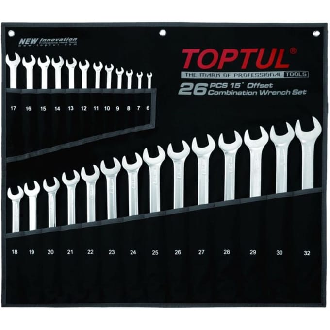 Toptul GPAA2602 Set Ringsleutel 26 Delig