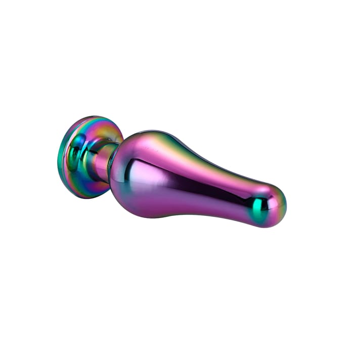 Dream Toys Buttplug GLEAMING LOVE COLOURED PLEASURE PLUG L Multicolours