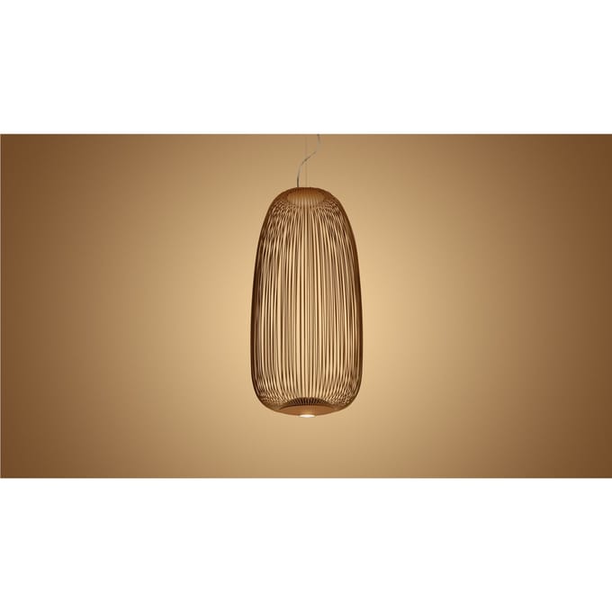 Foscarini Spokes 1 Hanglamp - koper - dimbaar