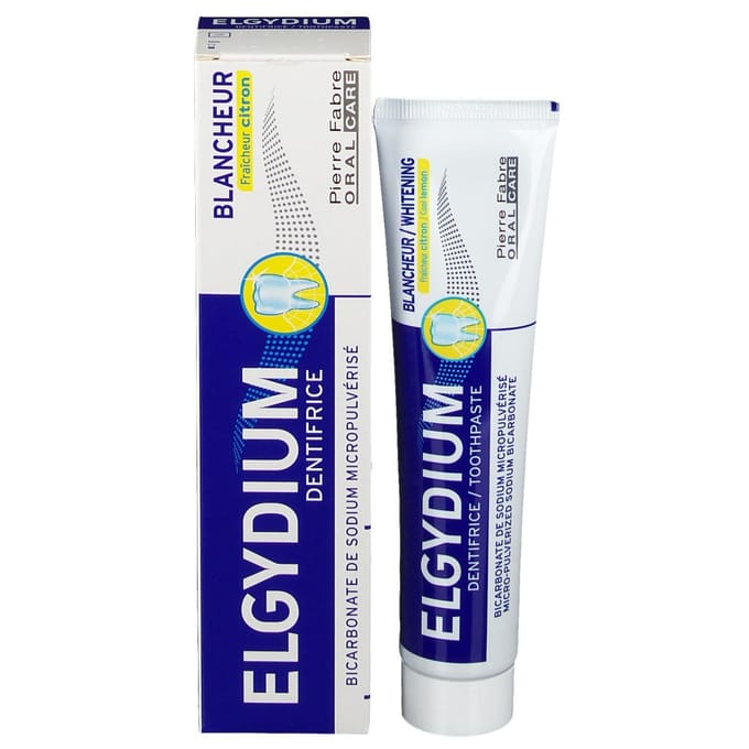 Elgydium Tandpasta Witte Tanden Citroen 75