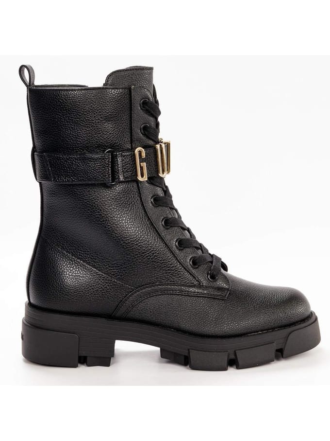 Guess Madox Veterschoenen Hoog - Zwart - Maat 37