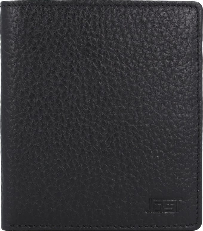 Jost Stockholm Portemonnee Leer 10.5 cm - Jongens - Horizontaal - schwarz