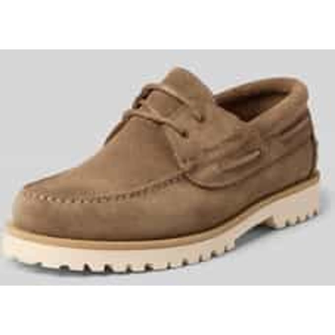Veterschoenen van suède Model 'LEVI 1B'