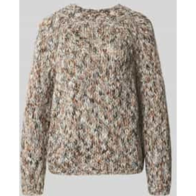 Regular fit pullover met scheerwol