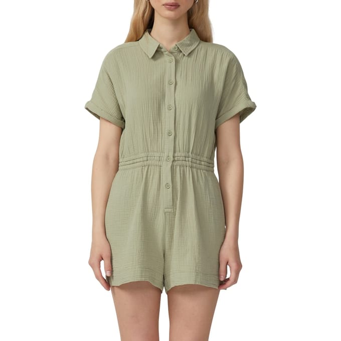 s.Oliver -qs Overall Green Taglia: 36 | Tute corte Outlet | Donna | Verde