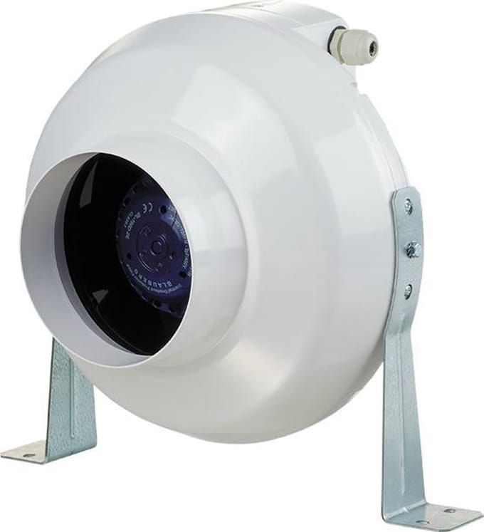 Vents buisventilator 125 mm - 355 m³/h - Inline ventilator VK
