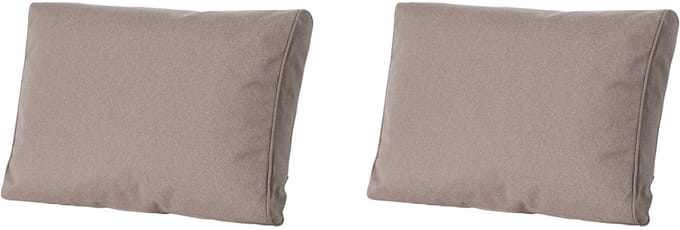 Madison - Lounge Profi-Line Manchester taupe - Ca. 43x73 cm - Set van 2