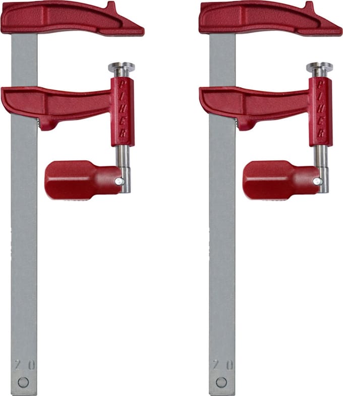 PIHER Lijmklem - Gietijzeren Klem MAXIPRESS-M - Snelspanklem - 30 cm - 1 Stuk
