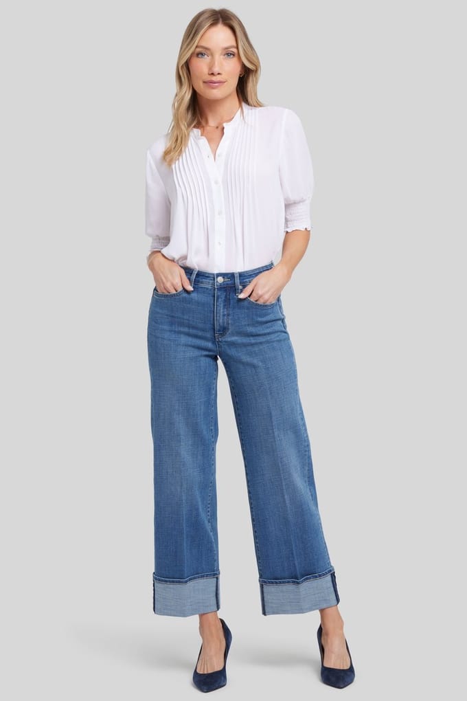 Teresa Wijde Benen Jeans | Stillwater Lake