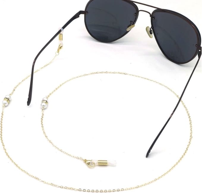 Brillenkoord ketting - Ketting voor Zonnebril - Parels