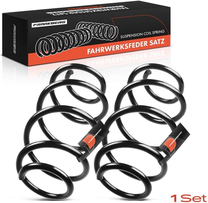 Frankberg 2x Veringsveer Vooras voor Audi A3 Cabriolet 8P7 14L 16L