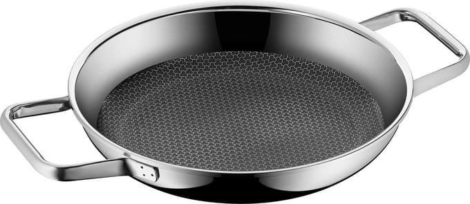 WMF Profi Resist - Serveerpan - Ø 24 cm - RVS - Inductie - Anti-aanbaklaag - Robuust