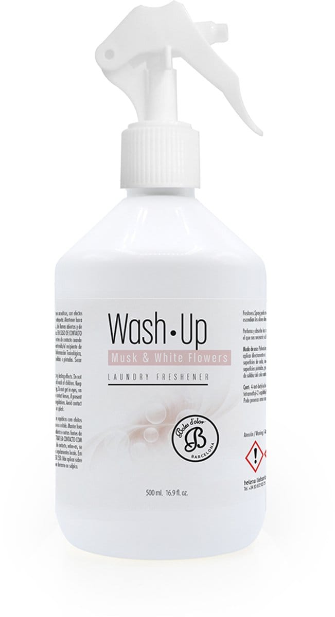 Textielspray Boles d´olor Wash Up - 500 ml Musk & White Flowers