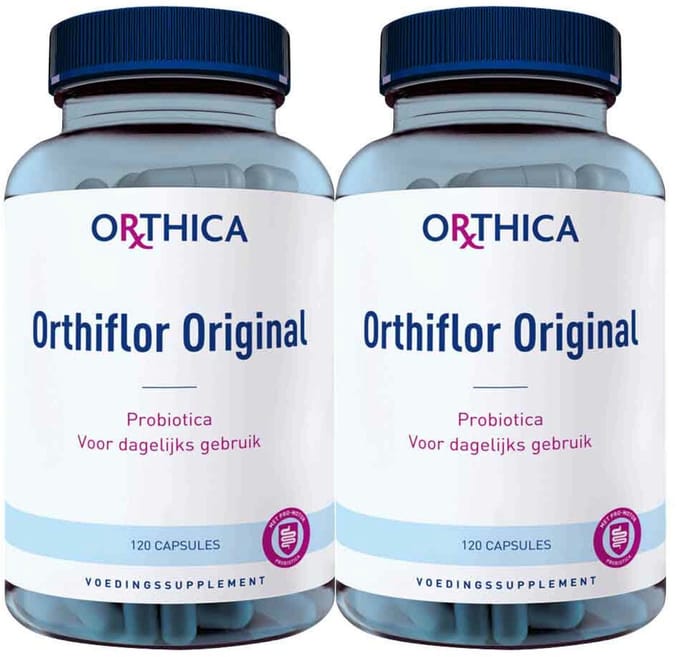 2x Orthica Orthiflor Original 120 capsules