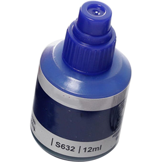 Markerinkt Waterdicht Lichtbestendig Snel navulbaar Oliemarker Navulinkt met druppeldispenser blauw