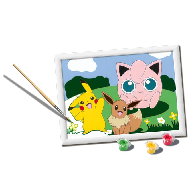 Ravensburger CreArt Pokémon Classics - Schilderen op nummer voor kinderen